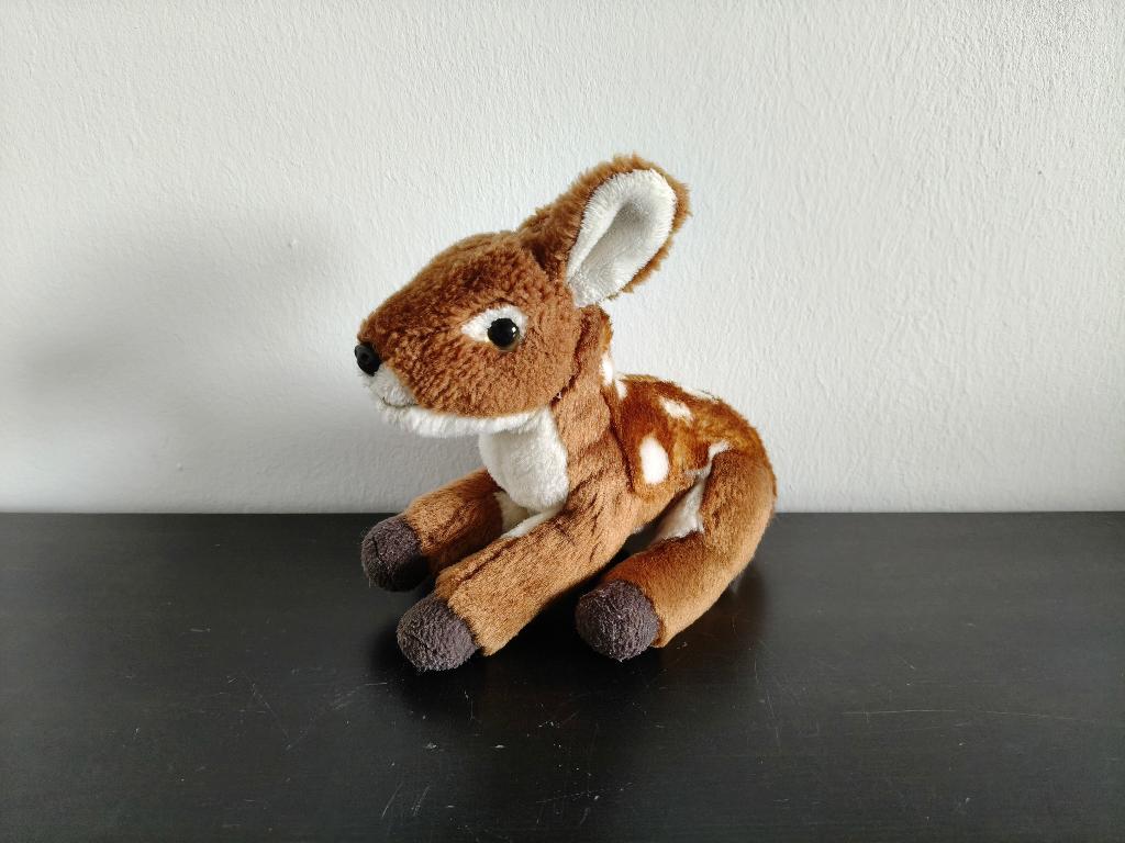 Wwf hert knuffel, Kinderen en Baby's, Speelgoed | Knuffels en Pluche, Ophalen, Zo goed als nieuw, Overige typen