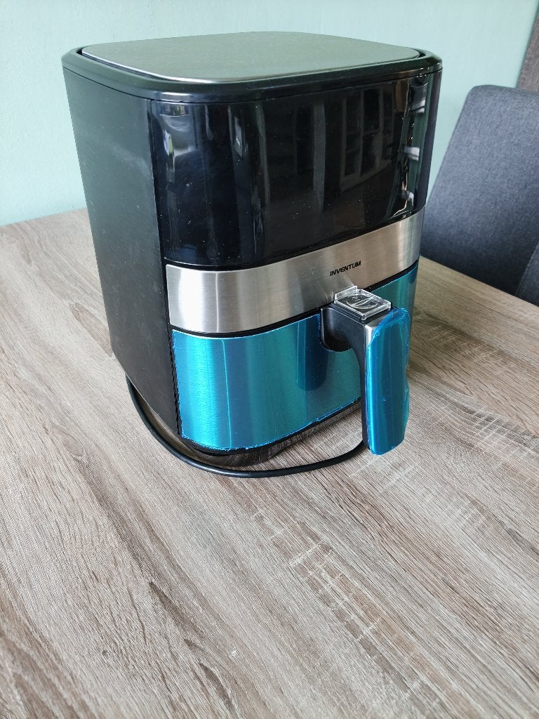 Inventum GF350HLD Airfryer met gloednieuwe mand en pan, Ophalen of Verzenden, Nieuw, Airfryer, 750 t/m 999 gram