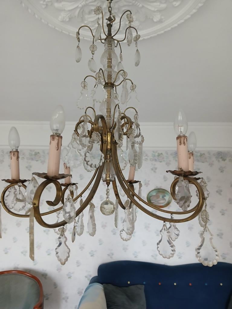 Antieke Lamp, Ophalen of Verzenden