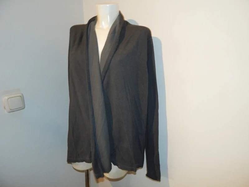 Rundholz black label vest donker grijs open vallend L, Verzenden, Maat 42/44 (L), Rundholz, Zo goed als nieuw