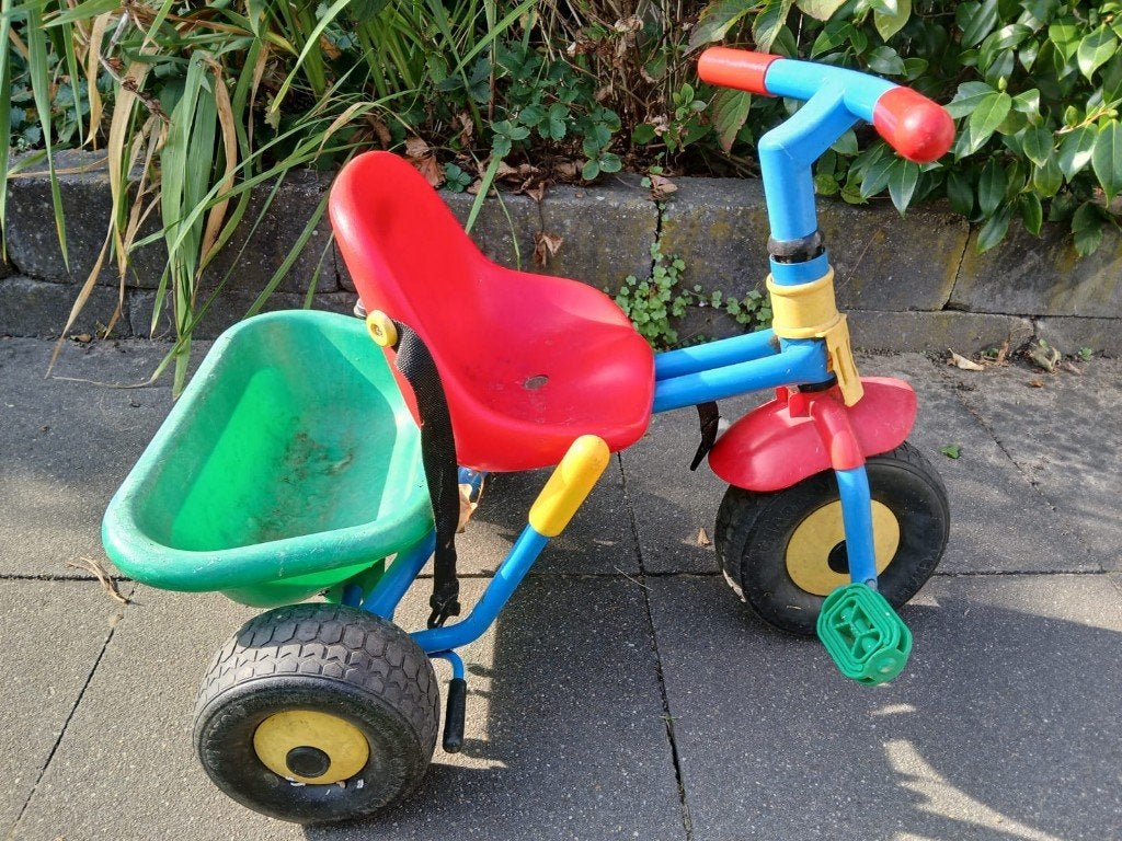 Vrolijke driewieler, Fietsen en Brommers, Ophalen, Gebruikt
