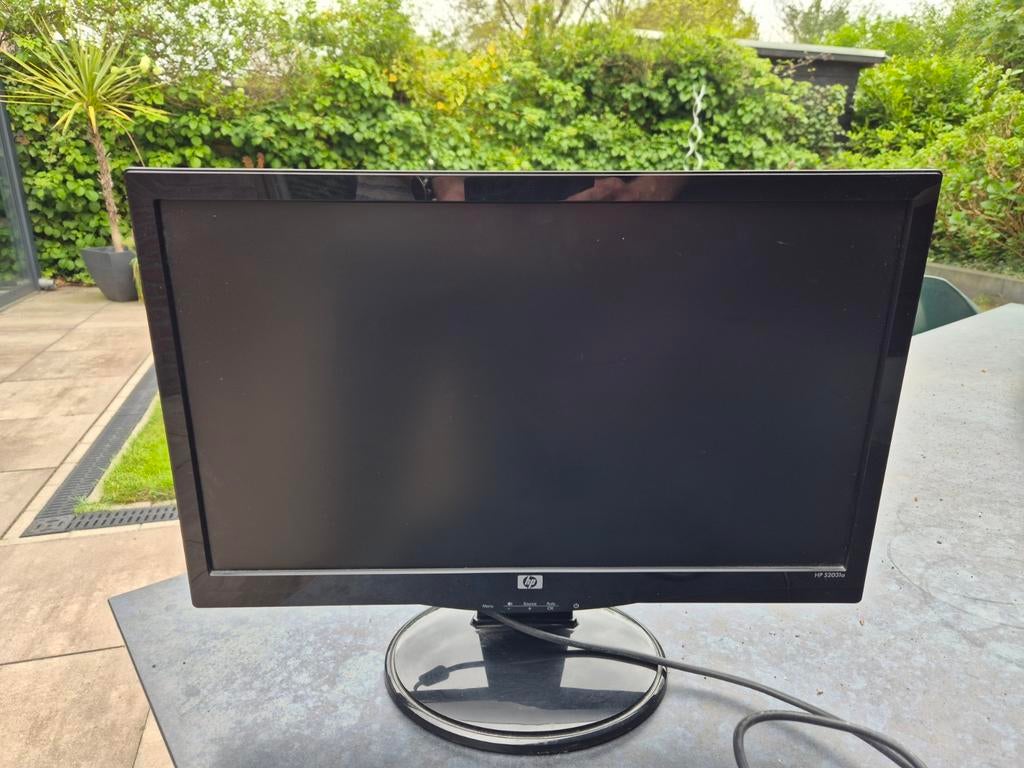 HP S2031a 20 inch monitor met HDMI-adapter, Computers en Software, Ophalen, Gebruikt, HDMI, HP
