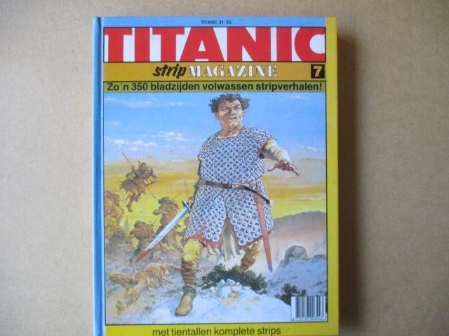 adv9198 titanic strip magazine bundeling 7 hc, Eén stripboek, Ophalen, Gelezen