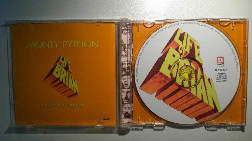 Monty Python - Life Of Brian, Cd's en Dvd's, Ophalen of Verzenden, Zo goed als nieuw