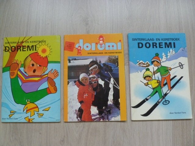 3 Doremi Kerst- en (Sinterklaas) + Winterboeken.  Z.g.a.n., Diversen, Ophalen of Verzenden, Zo goed als nieuw