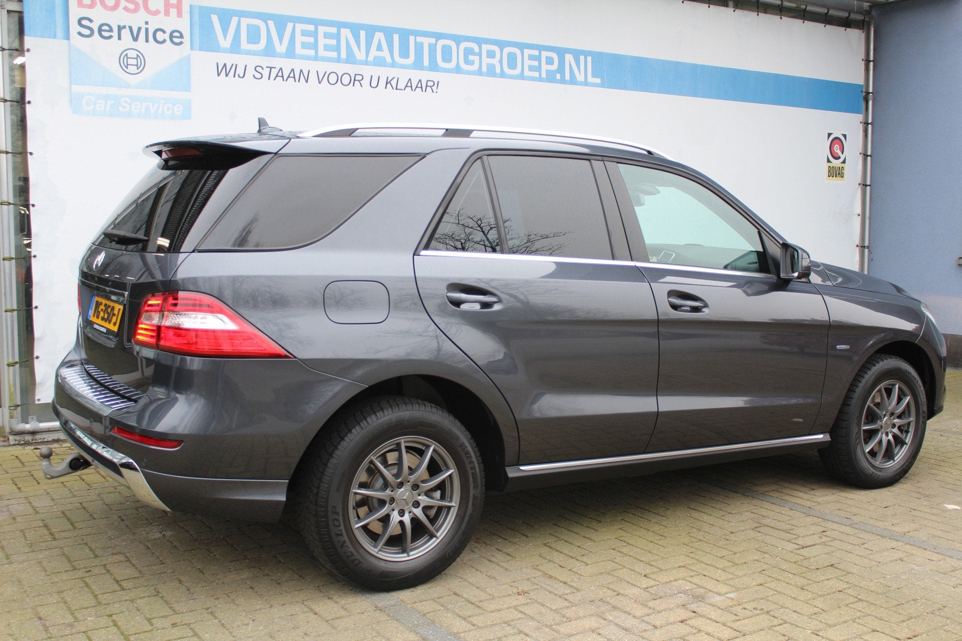 Mercedes-Benz M-Klasse ML 350 BLUETEC 4MATIC | Grijs Kenteke, Auto's, Automaat, 15 km/l, Gebruikt, 258 pk