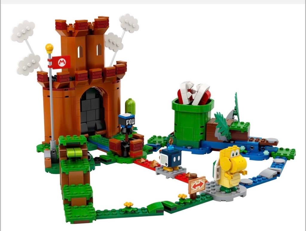 LEGO Super Mario Uitbreidingsset - Bewaakte Vesting (71362), Ophalen of Verzenden, Zo goed als nieuw, Complete set, Lego