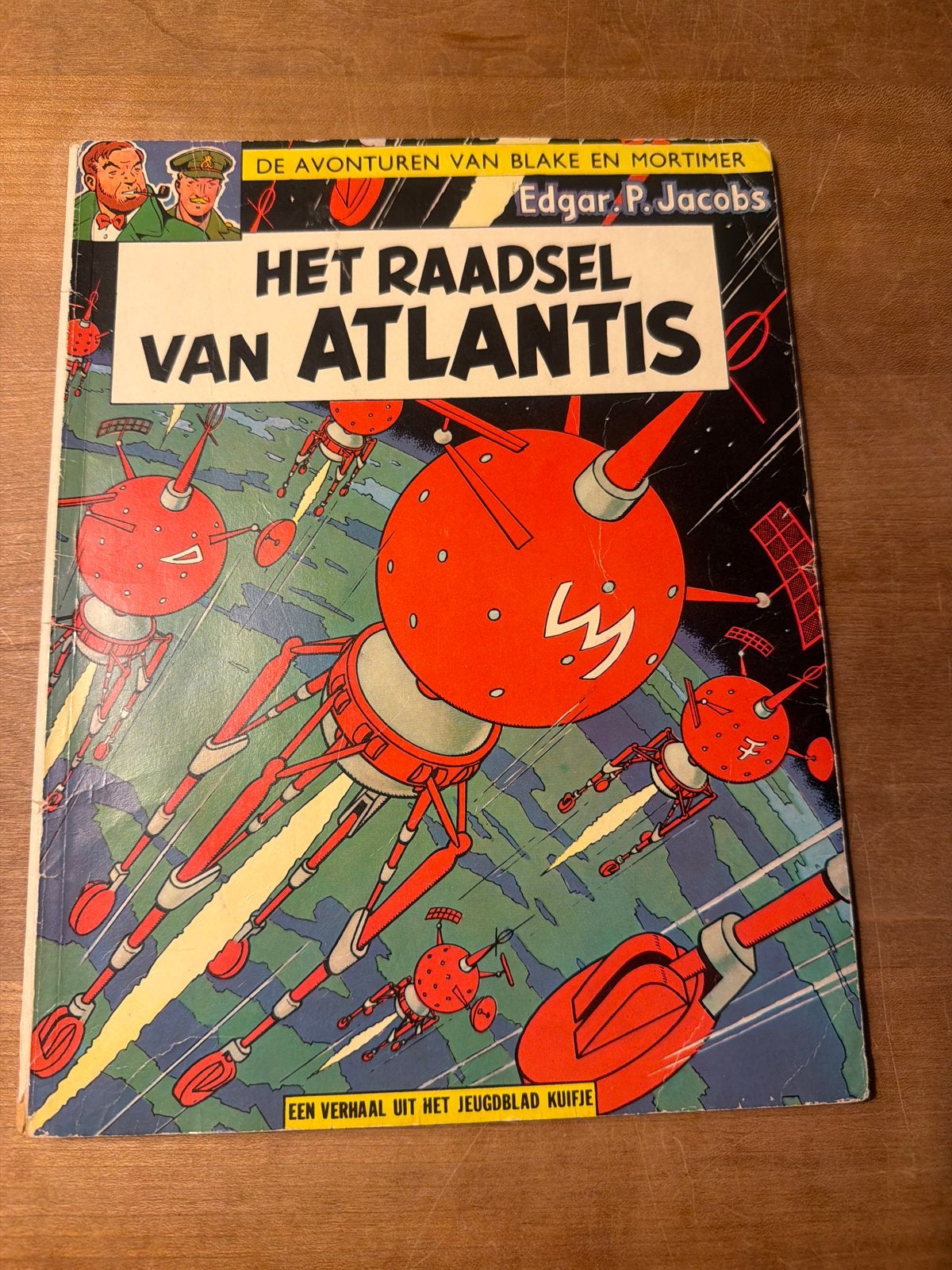 Blake en Mortimer - Het Raadsel van Atlantis, Eén stripboek, Ophalen of Verzenden, Gelezen