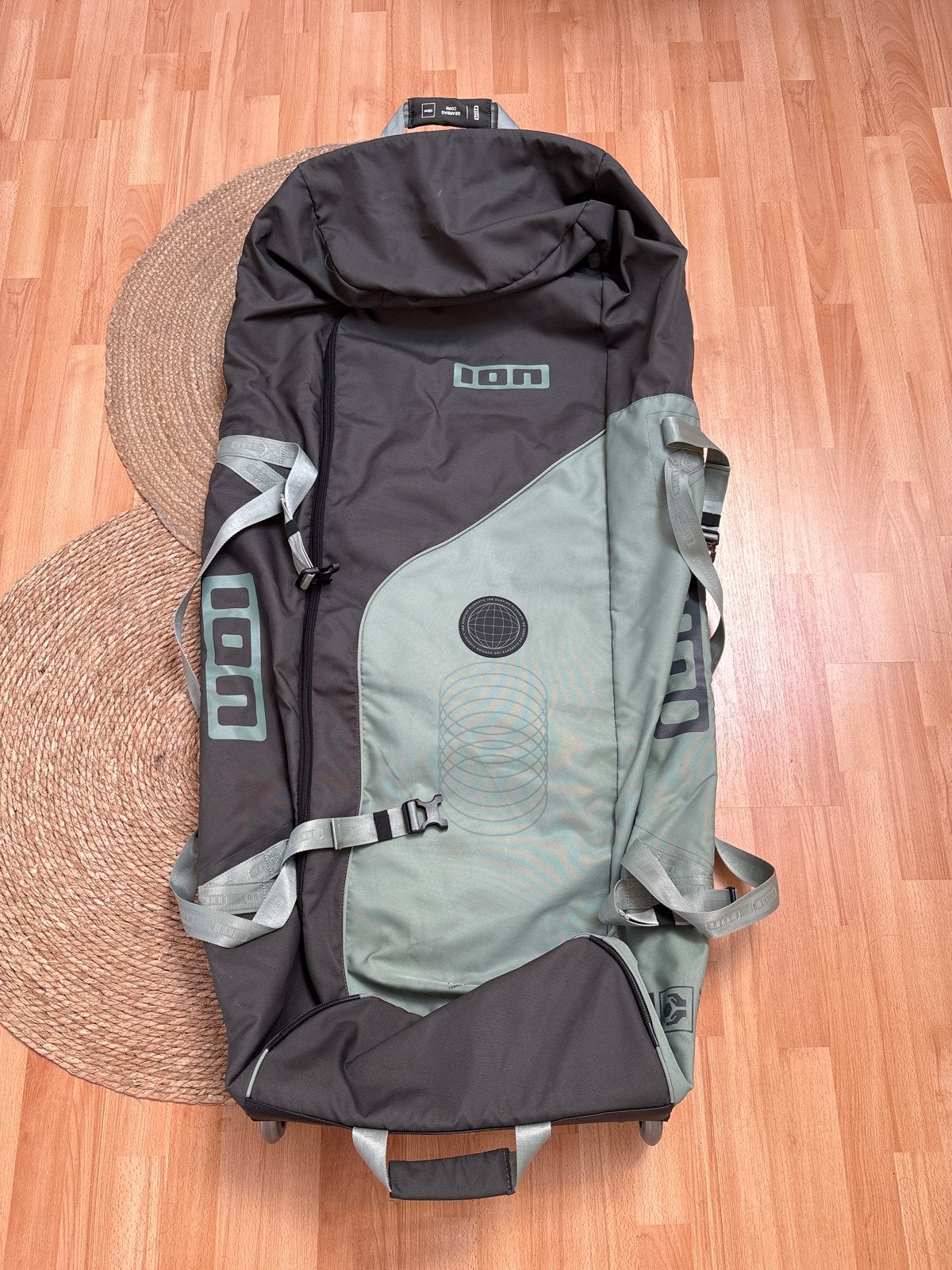 ION Gearbag Core 139cm - Boardbag met wieltjes, Wieltjes, 30 cm of meer, Zo goed als nieuw, Grijs