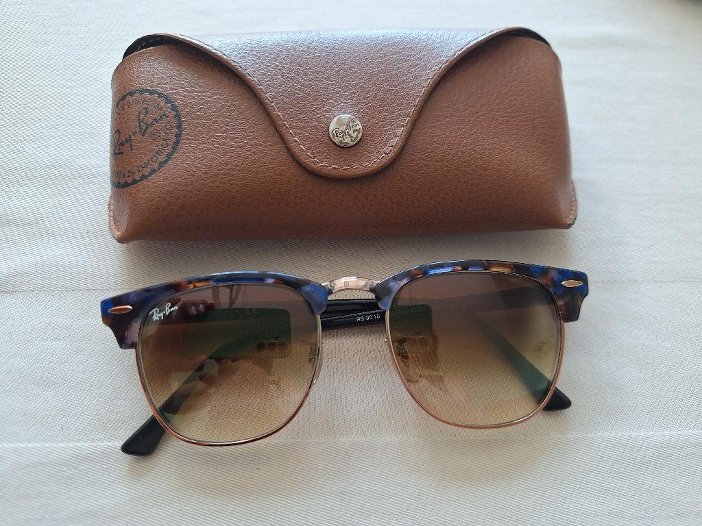 Ray-Ban Zonnebril Clubmaster, Zonnebril, Overige kleuren, Ophalen of Verzenden, Zo goed als nieuw
