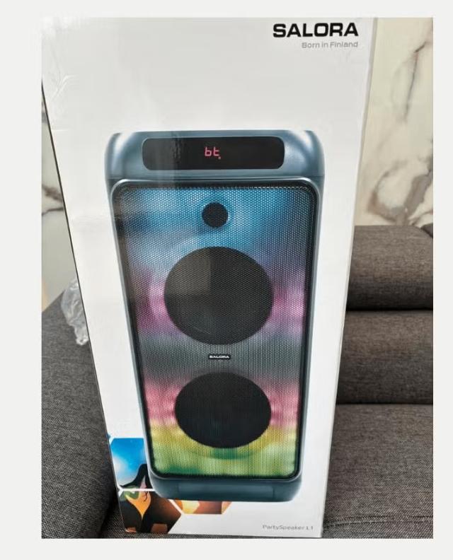 Salora PARTYBOX400 - Speakers Partybox 400 watt - Bluetooth, Ophalen, Nieuw, Overige merken