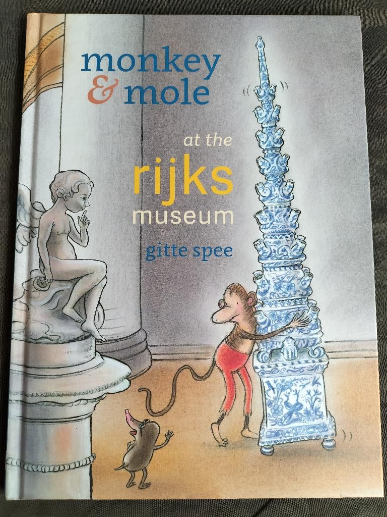 Gitte Spee - Monkey & Mole at the Rijksmuseum, Ophalen of Verzenden, Zo goed als nieuw, Gitte Spee