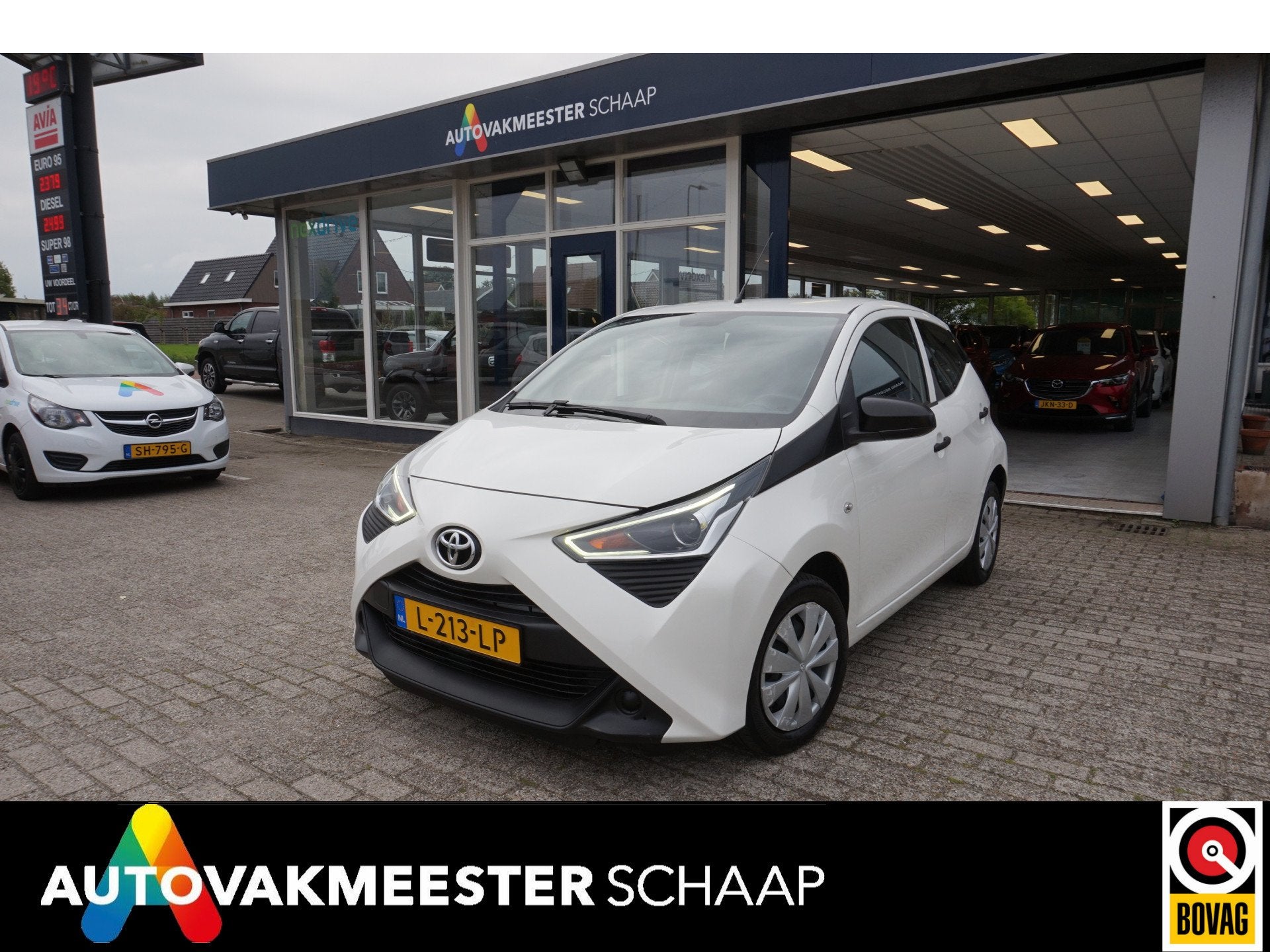 Toyota Aygo 1.0 VVT-i x-fun Incl nw apk/beurt & 12 mnd bovag, Voorwielaandrijving, 12 maanden, Stof, Gebruikt