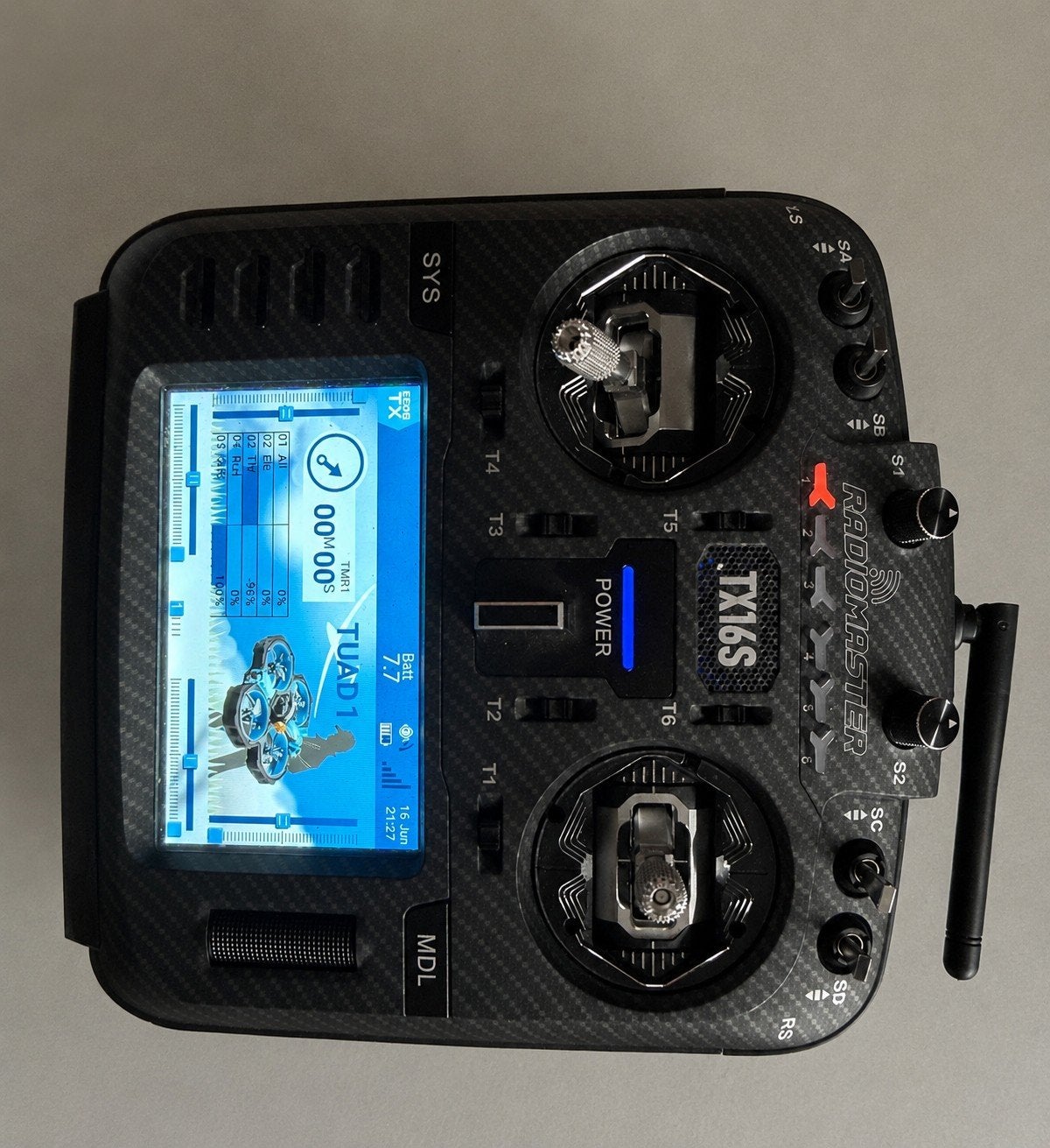 RadioMaster TX16S MAX ELRS zender, Ophalen