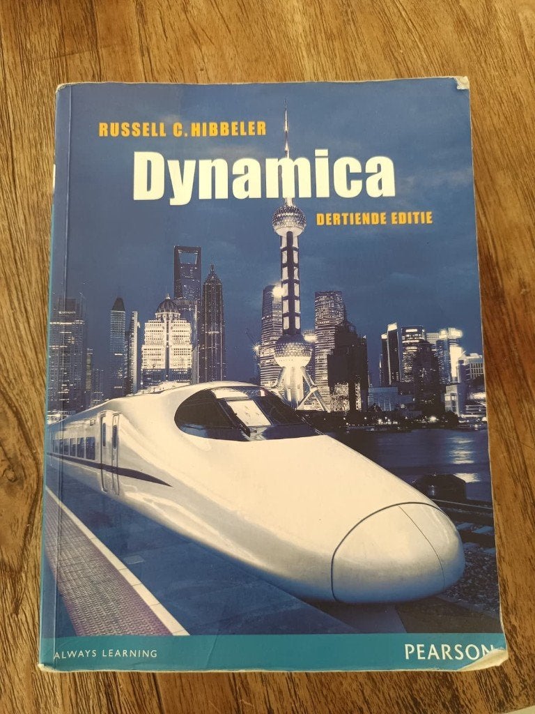 Dynamica - Russell C. Hibbeler - Dertiende editie, Boeken, Gelezen, Russell C. Hibbeler, Beta, HBO