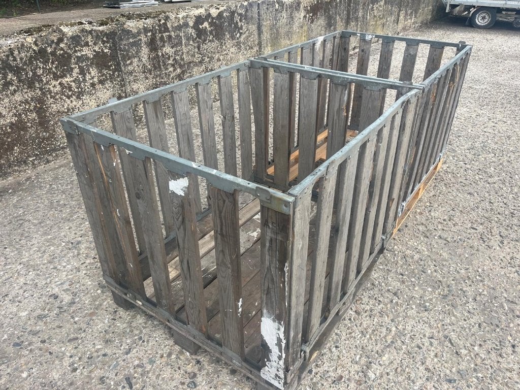 Palletbox, MP box, philips palletkist, inklapbaar, Doe-het-zelf en Verbouw, Kratten en Dozen, Ophalen, 100 cm of meer, Opvouwbaar