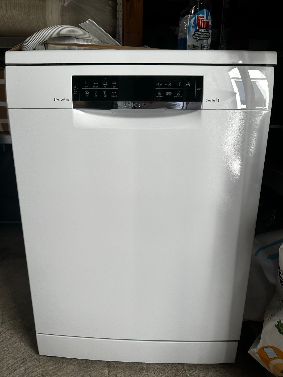 Bosch Serie 6 SilencePlus Vrijstaande Vaatwasser, Witgoed en Apparatuur, Vaatwasmachines, Ophalen, 60 cm of meer, Minder dan 10 liter
