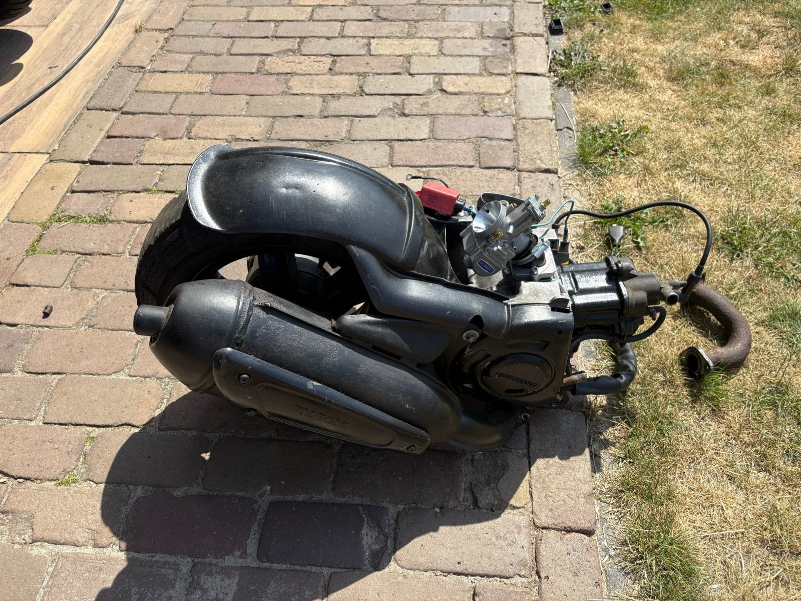 Piaggio Hexagon 125cc motorblok, Ophalen, Gebruikt, Blok, Piaggio