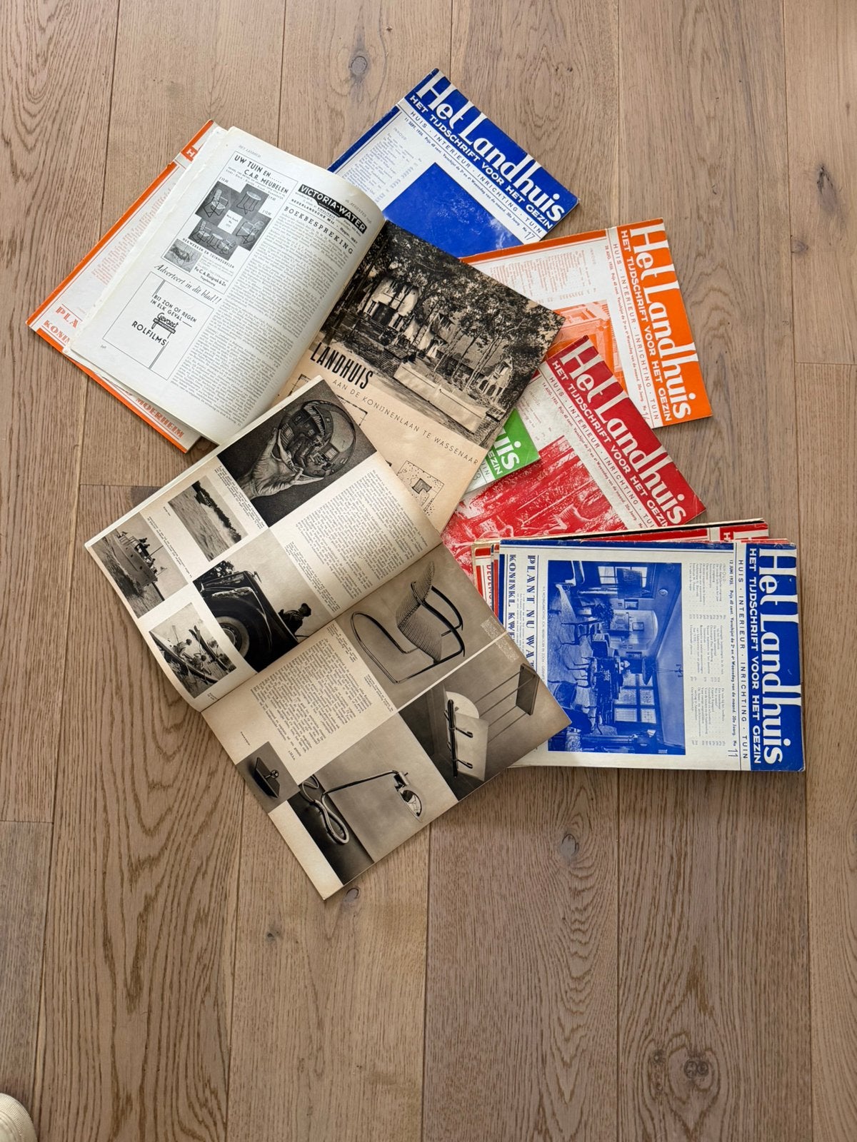 Tijdschriften Het Landhuis uit 1935/1936, Ophalen of Verzenden, Zo goed als nieuw, Overige typen