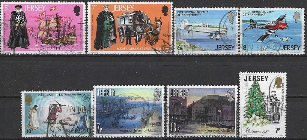 Jersey 20, Ophalen of Verzenden, Gestempeld