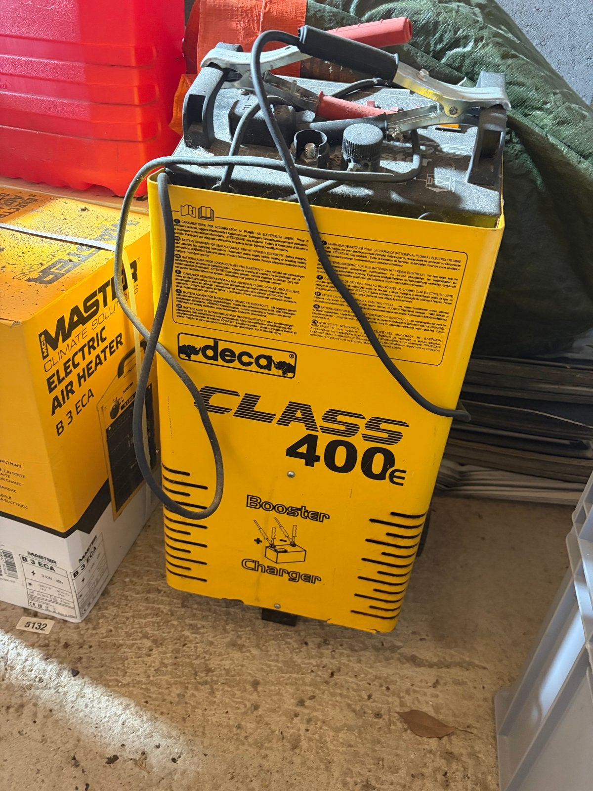 Deca Class 400E Booster Lader, Ophalen, Gebruikt, Universele onderdelen