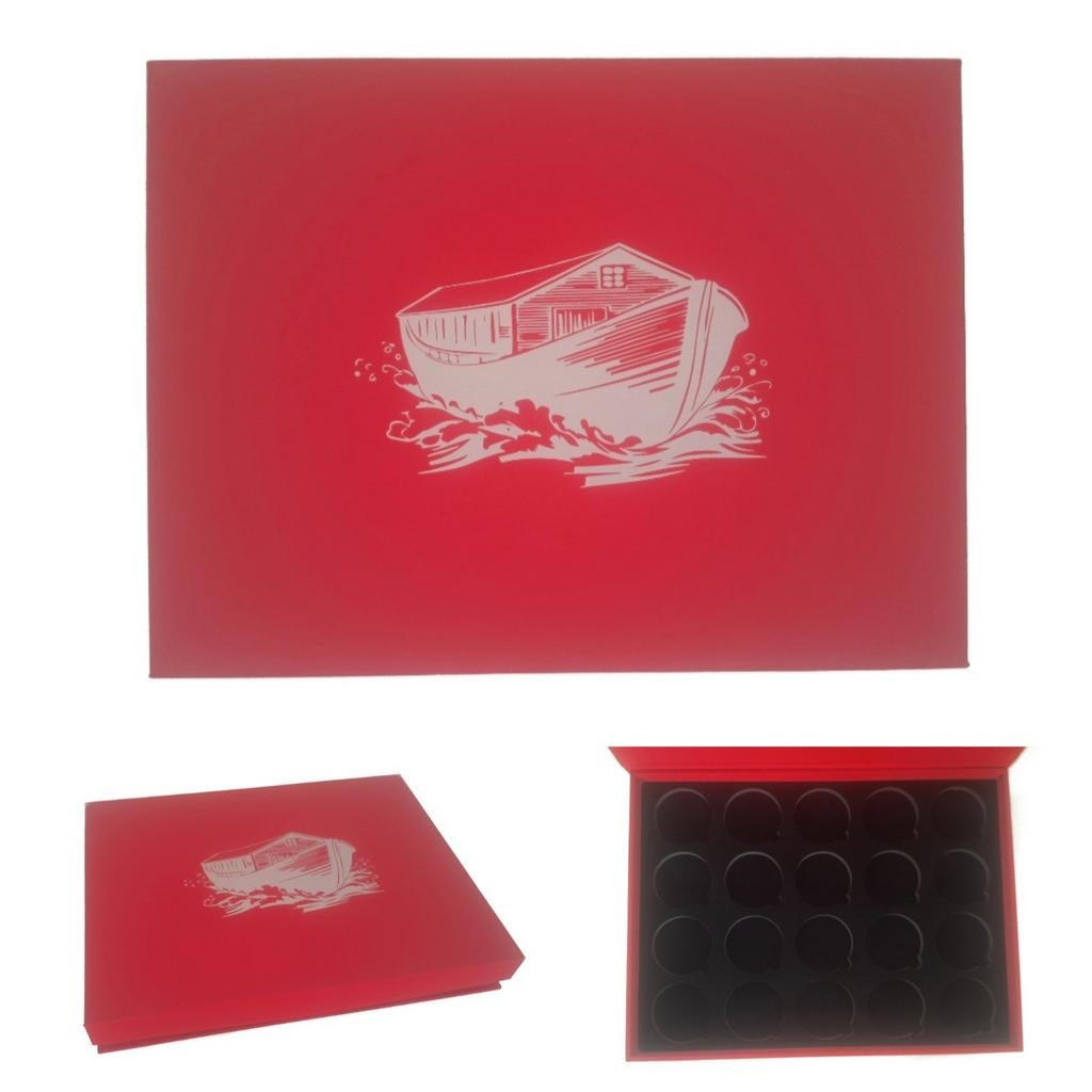 Noah's Ark muntenbox voor 1 oz zilveren munten, Ophalen of Verzenden, Zilver