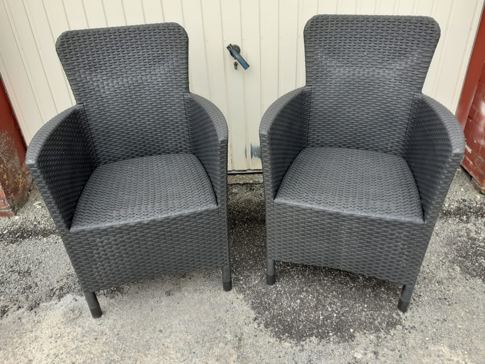 tuin/serre stoelen, Ophalen, 75 tot 100 cm, 50 tot 75 cm