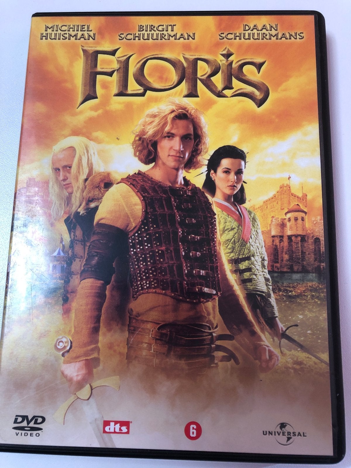 Floris - De spannende avonturenfilm (DVD), Engels, Vanaf 6 jaar, Gebruikt, Bonusmateriaal