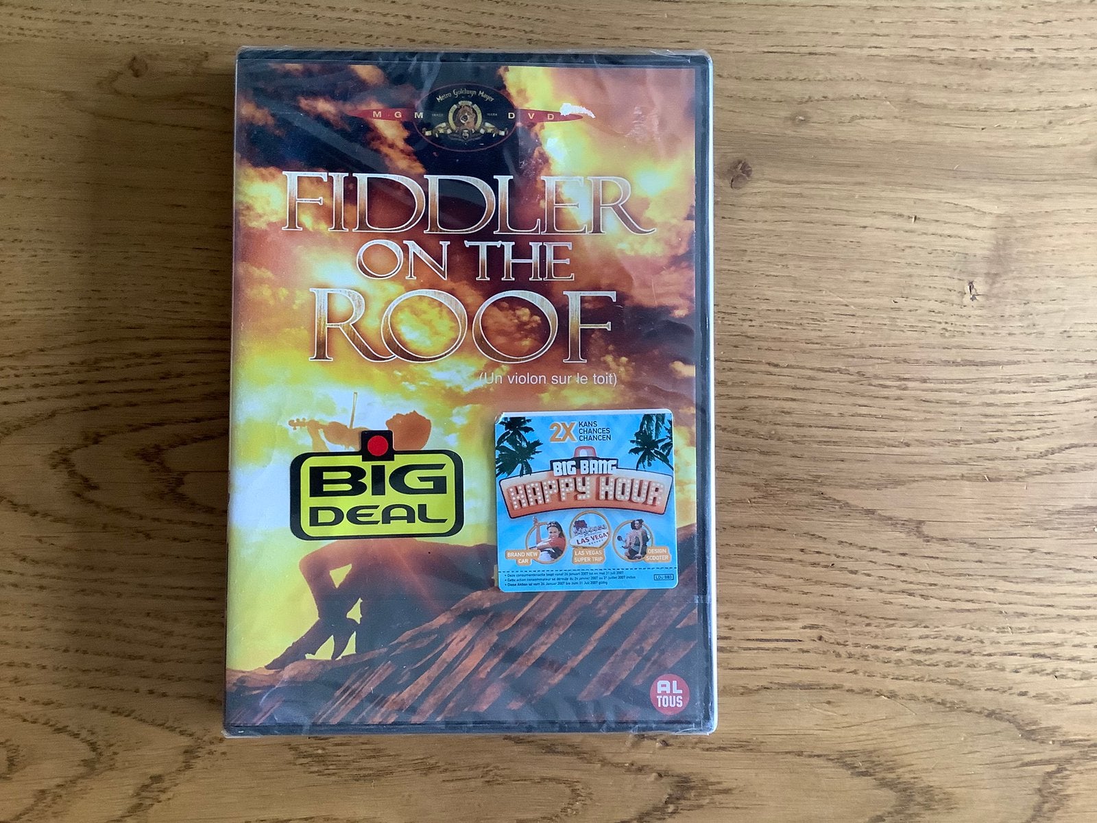 9). Fiddler on the Roof DVD - Nieuw in verpakking., Alle leeftijden, Ophalen of Verzenden, Zo goed als nieuw