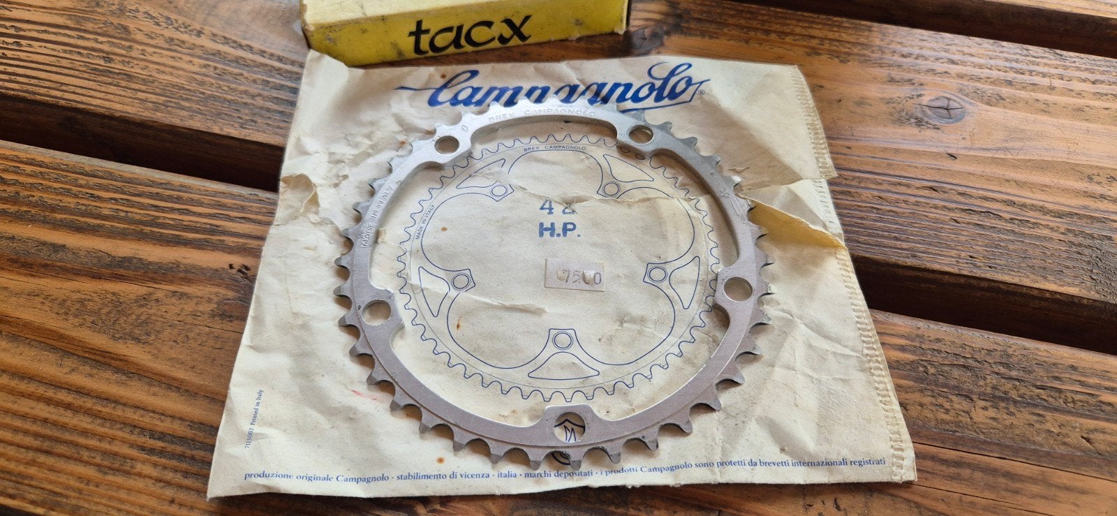 retro vintage campagnolo 39 tands tandwiel., Ophalen