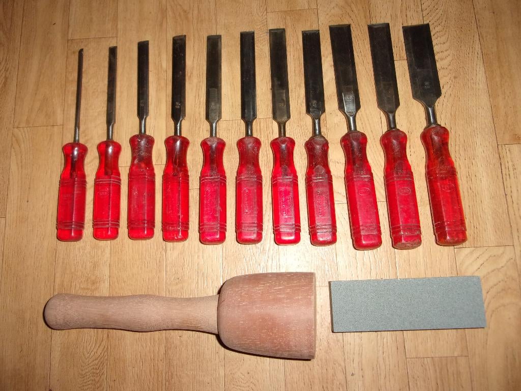 Oude(Top Nooitgedagt Beitels Jaren 60)Bergstaaluit Zweden., Antiek en Kunst, Verzenden