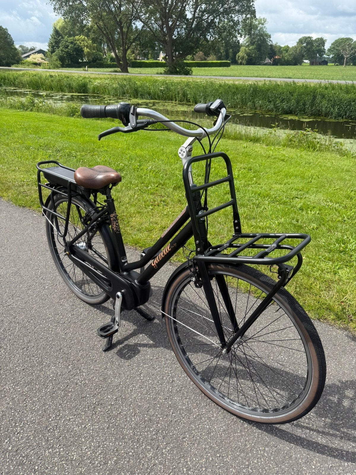 Nette Gazelle Miss Grace damesfiets bosch middenmotor, 47 tot 50 cm, Ophalen, Zo goed als nieuw, Versnellingen