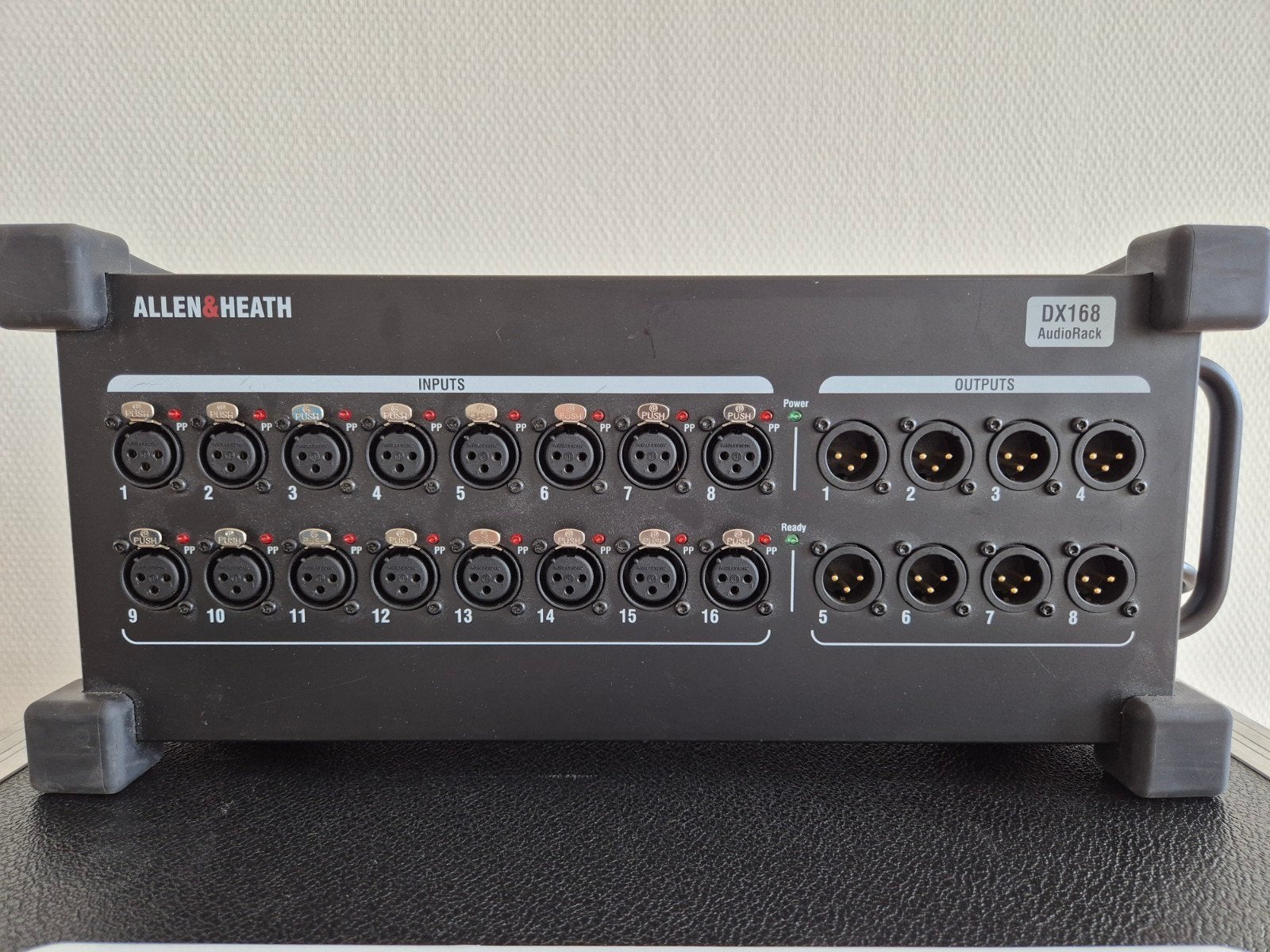 Allen & Heath DX168 AudioRack - Digitale Stagebox, Ophalen, Zo goed als nieuw, 20 kanalen of meer, Microfooningang