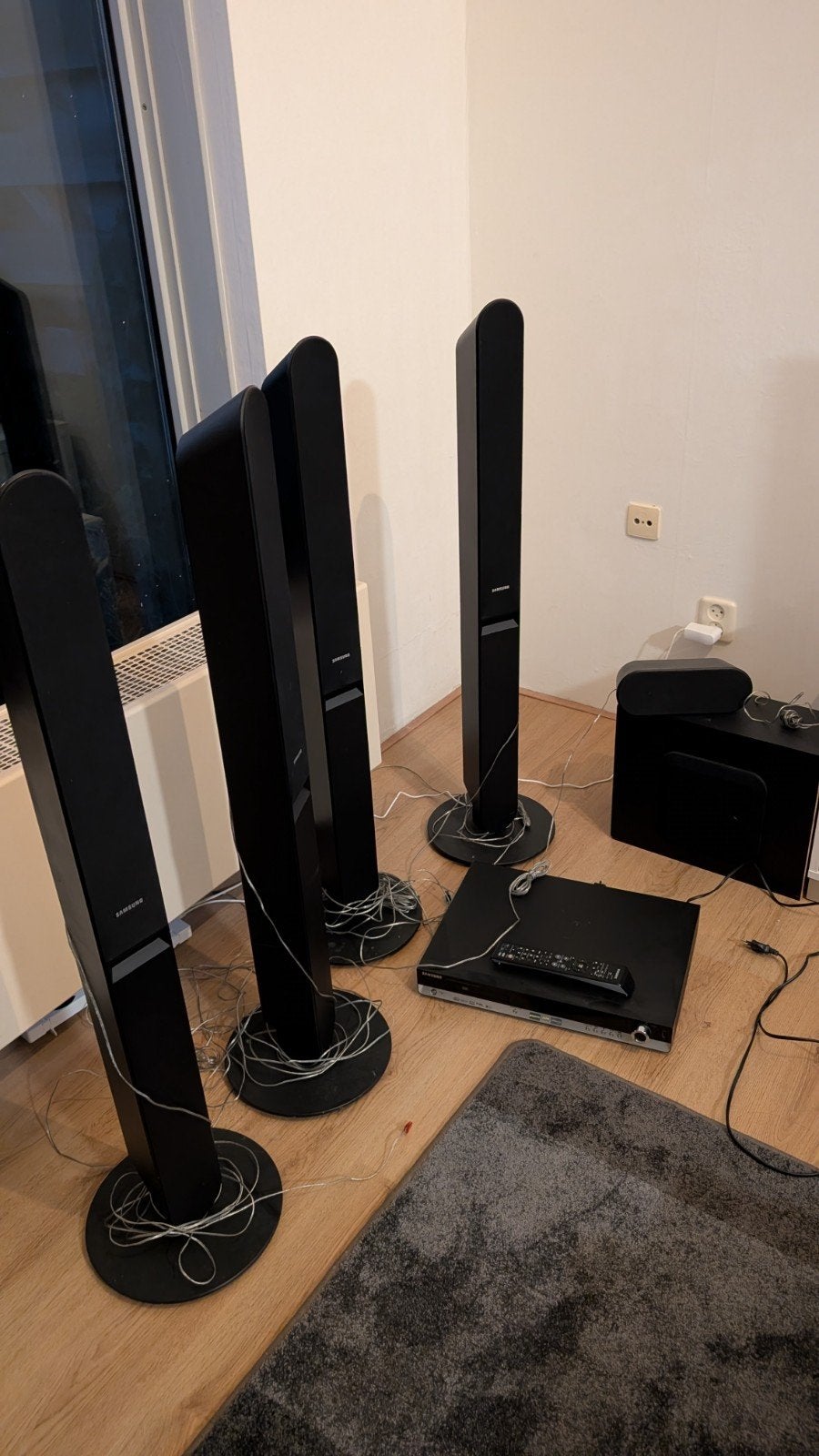 Samsung HT-THX25 5.1 home cinema set, Audio, Tv en Foto, Home Cinema-sets, Ophalen, 70 watt of meer, Overige merken, Blu-ray-speler