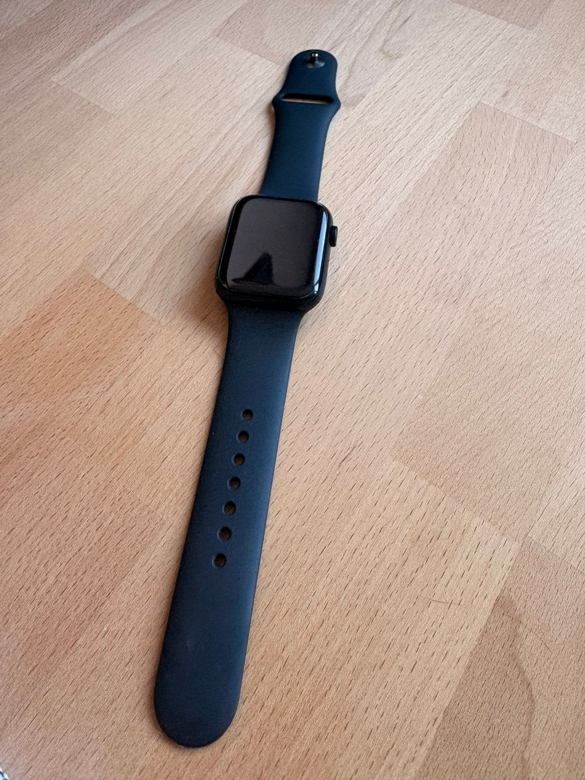 Apple Watch SE 44mm 2022, Ophalen of Verzenden, Zo goed als nieuw, Zwart, IOS