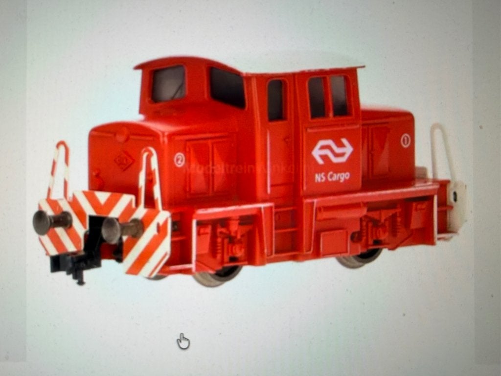 Marklin en Fleischmann NS Cargo kapje rood, Ophalen, Gebruikt, Locomotief, NS