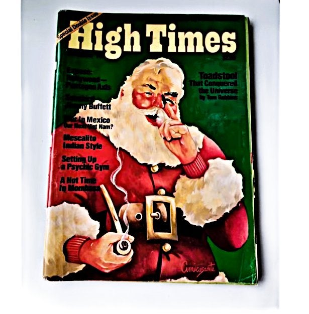 High Times #16 (Dec 1975/1976) - "Santa" Cover/Dubbelnr., Ophalen of Verzenden, Gelezen, Overige typen
