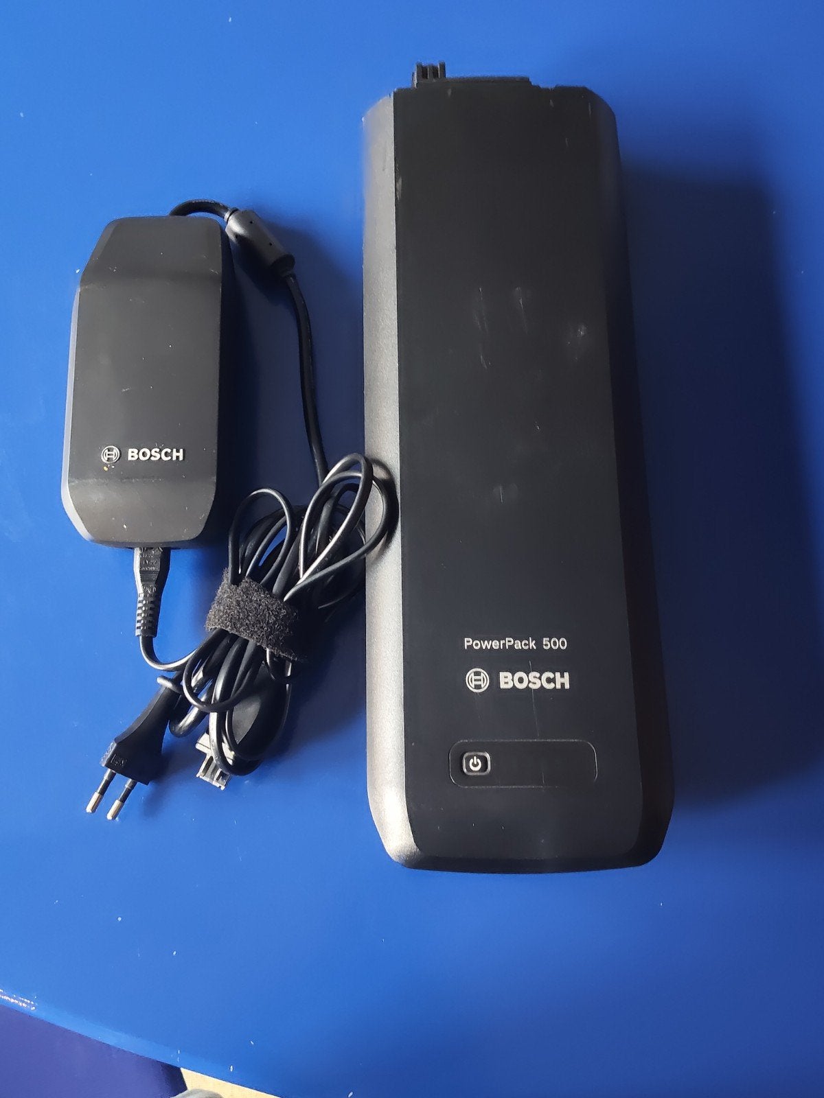 Bosch PowerPack 500 accu en oplader (zo goed als nieuw), Zo goed als nieuw