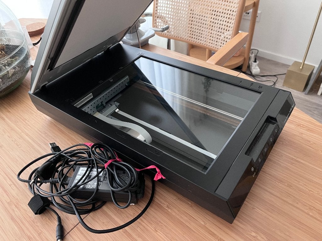 Epson perfection V600 scanner, Computers en Software, Scanners, Ophalen, Gebruikt, Flatbedscanner, Epson