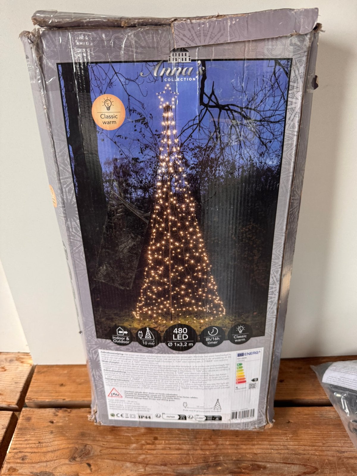 Nieuw! Anna’s Collection LED kerstboom 320cm - 480led, Ophalen of Verzenden, Nieuw