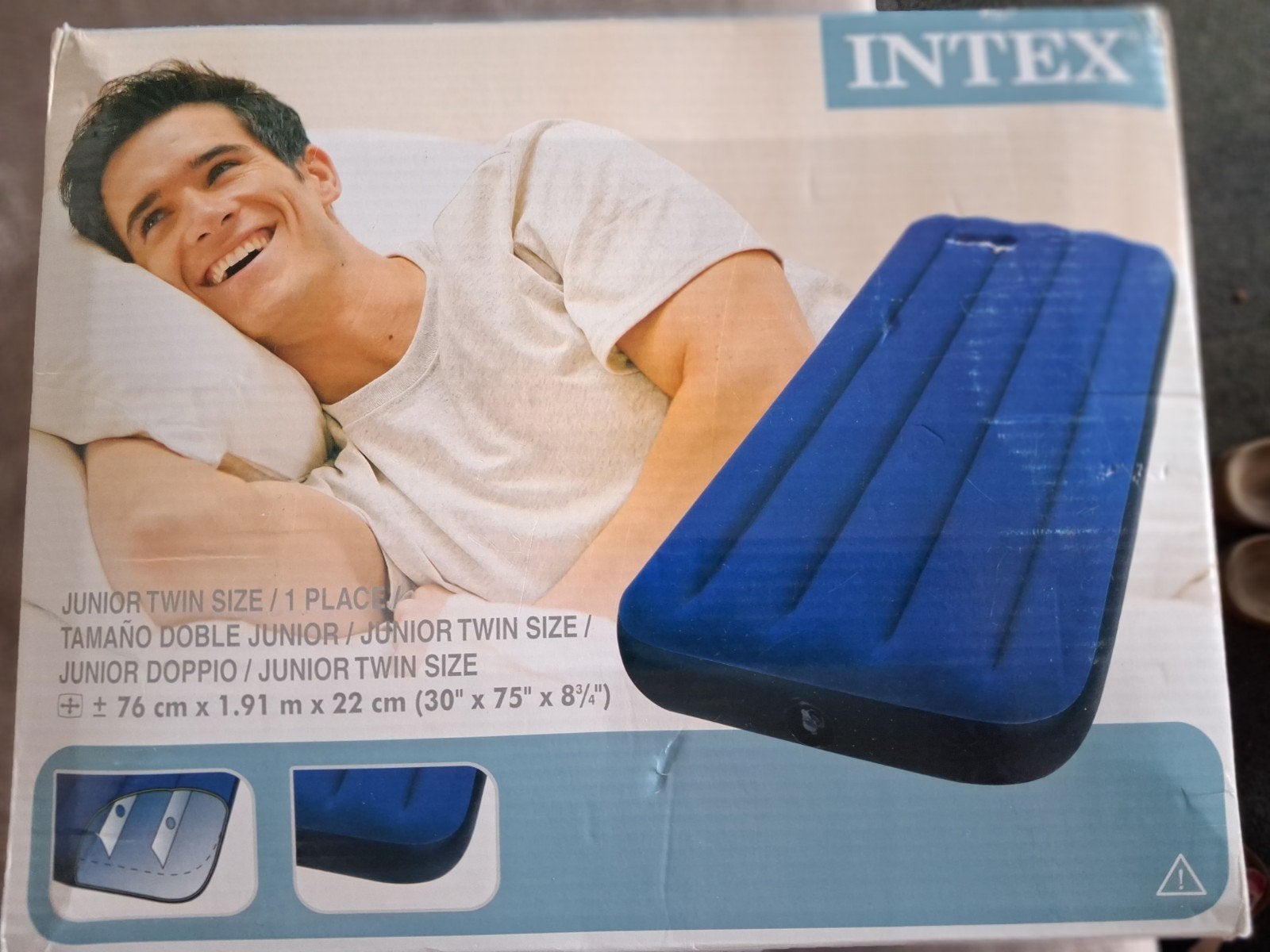 Intex luchtmatras, Caravans en Kamperen, Ophalen of Verzenden, Nieuw, 1-persoons