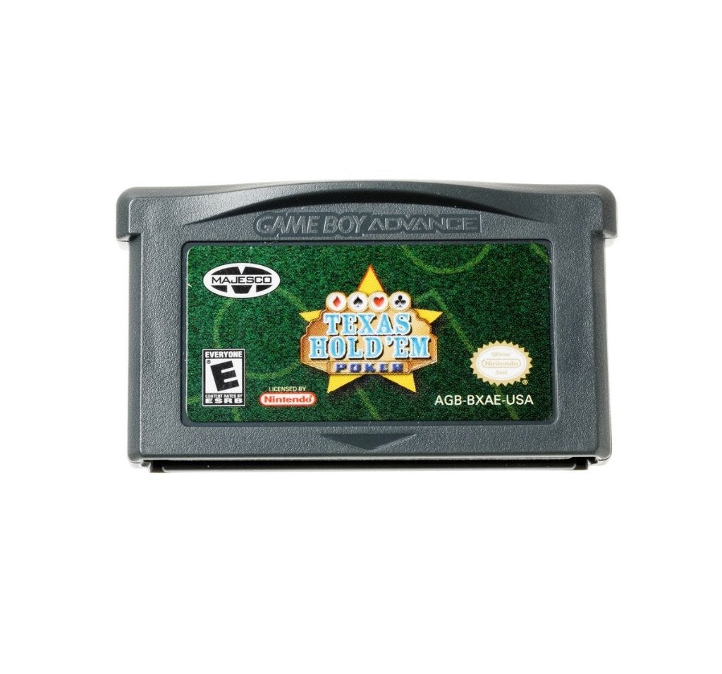 Texas Hold ‘Em Poker Gameboy Advance, Spelcomputers en Games, Games | Nintendo Game Boy, Gebruikt, Overige genres, 1 speler, Ophalen of Verzenden