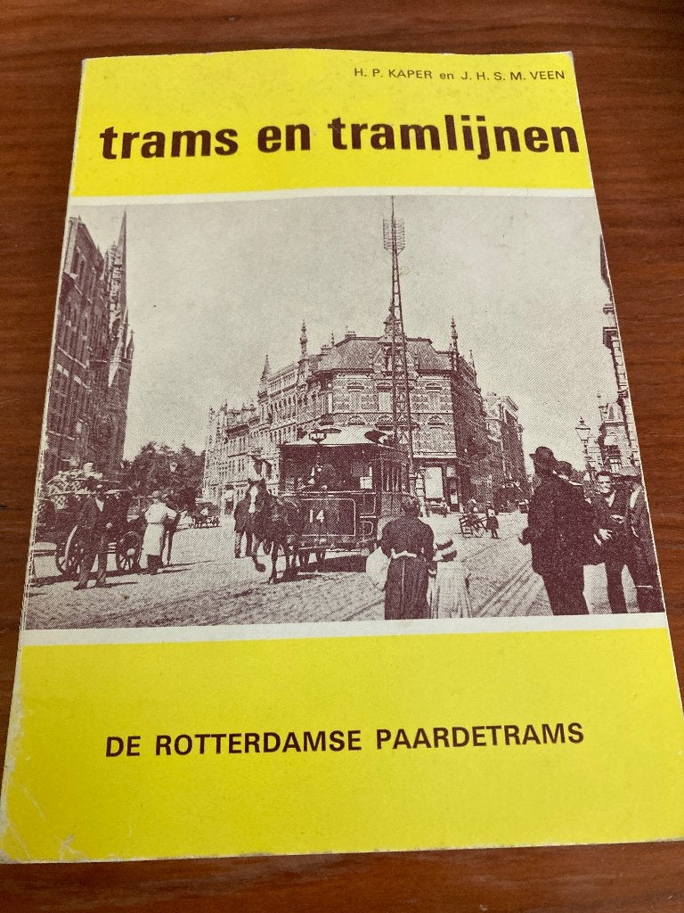Rotterdamse paarden trams, Boeken, Ophalen of Verzenden, Zo goed als nieuw, Tram