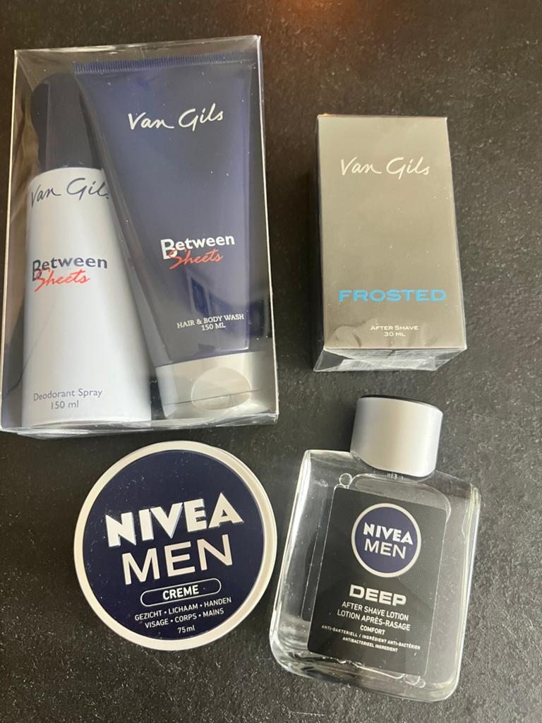Heren geschenkset Van Gils / Nivea, Ophalen of Verzenden, Nieuw