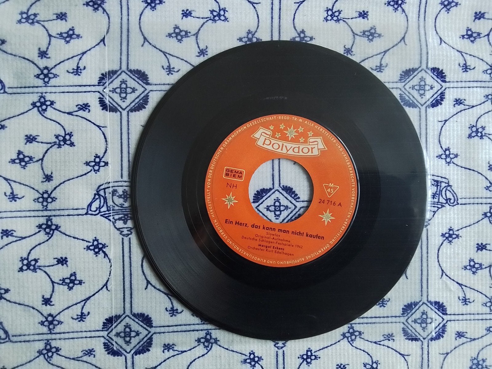 Margot eskens       Ein herz das kann man nicht kaufen, Cd's en Dvd's, Vinyl Singles, Ophalen of Verzenden, Zo goed als nieuw