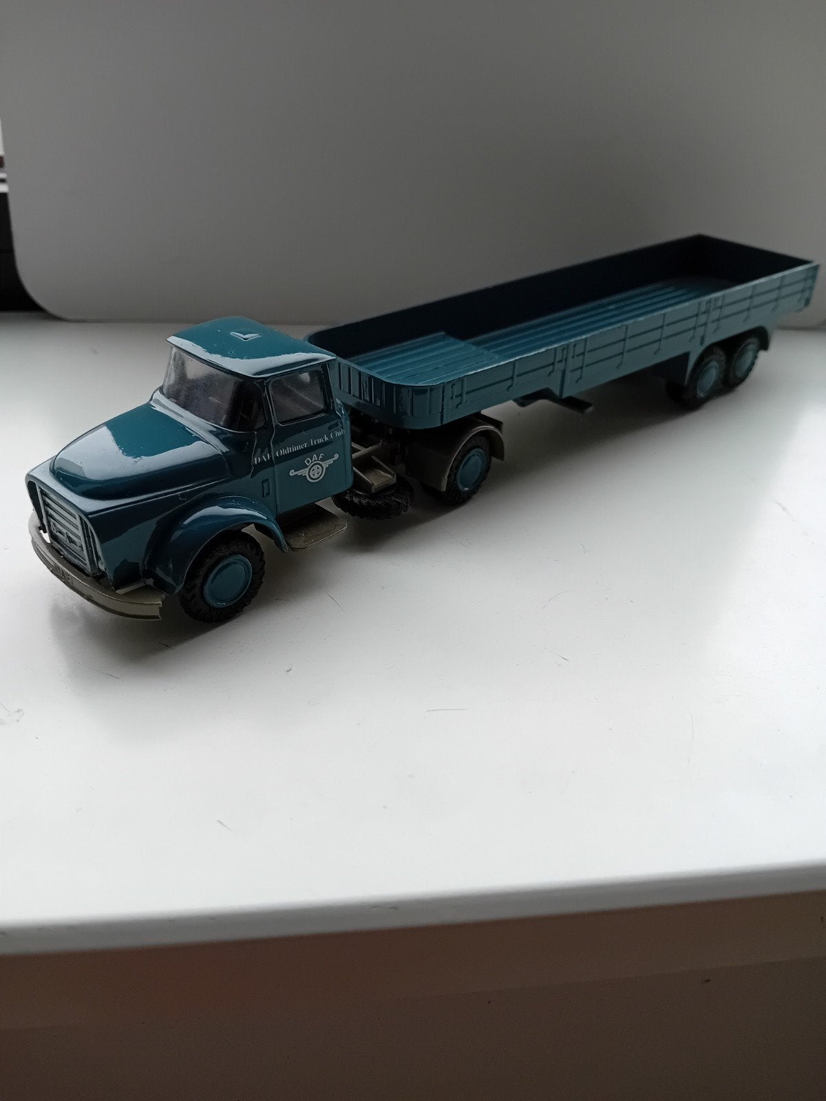 Daf Torpedo met Zwanehalstrailer, Ophalen of Verzenden, Nieuw, Bus of Vrachtwagen, Lion Toys