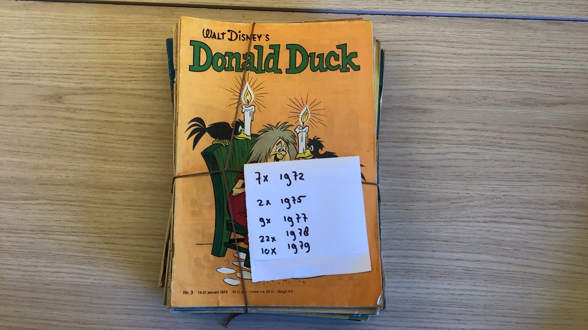 Donald duck ‘72 t/m ‘79, Meerdere stripboeken, Ophalen of Verzenden, Gelezen