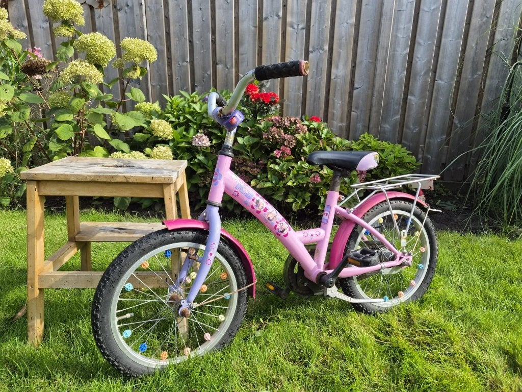 K3 Meisjes fiets - 16 inch - fiets voor bij opa en oma!, Terugtraprem, Gebruikt, 16 inch, Ophalen