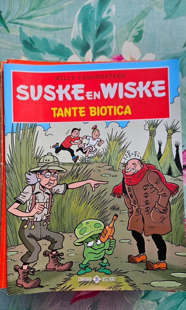Suske en Wiske - Tante Biotica, Eén stripboek, Ophalen of Verzenden, Gelezen