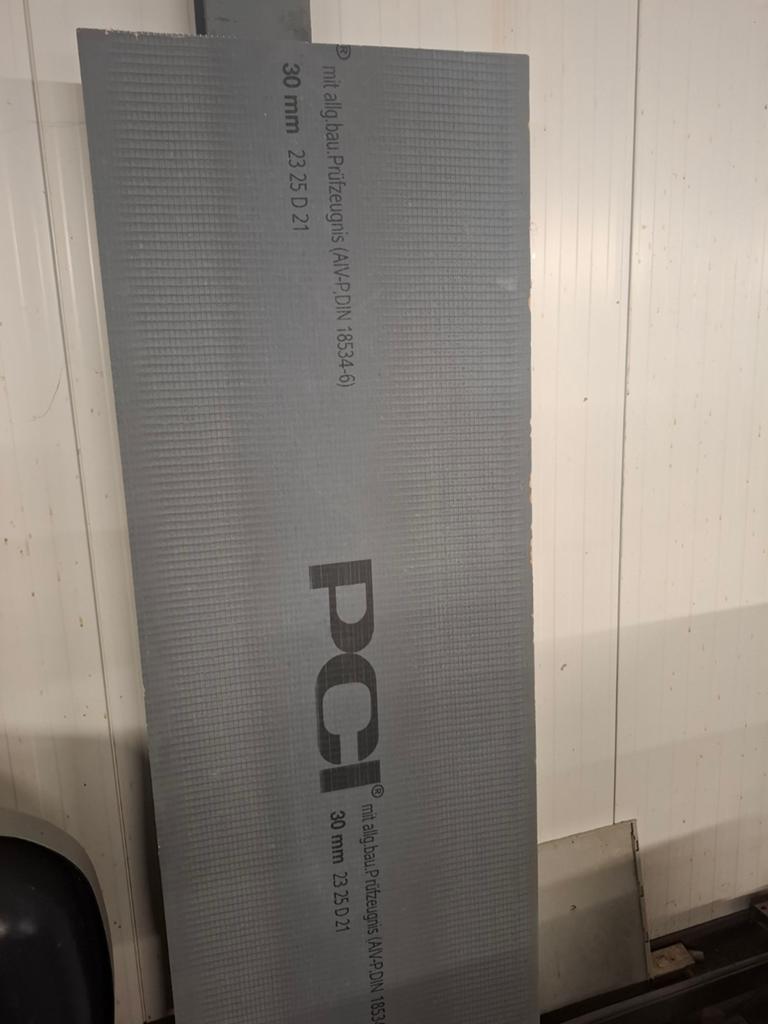 PCI Bouwplaat 30 mm - Waterdicht en Isolerend, Ophalen, Nieuw, Overige materialen, 20 tot 50 mm